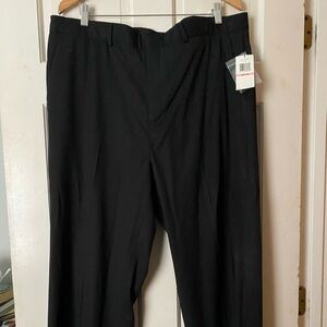 NWT Men’s Black Calvin Klein Simple Care Dress Pants Size 40x30
